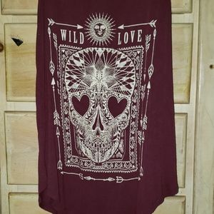Womens wild love tank